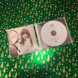 Signed TTPD CD w/ Heart <3